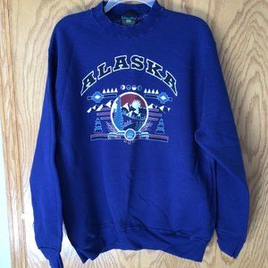 Robert Allan Sportswear - Blue Alaska XL Unisex Sweatshirt
